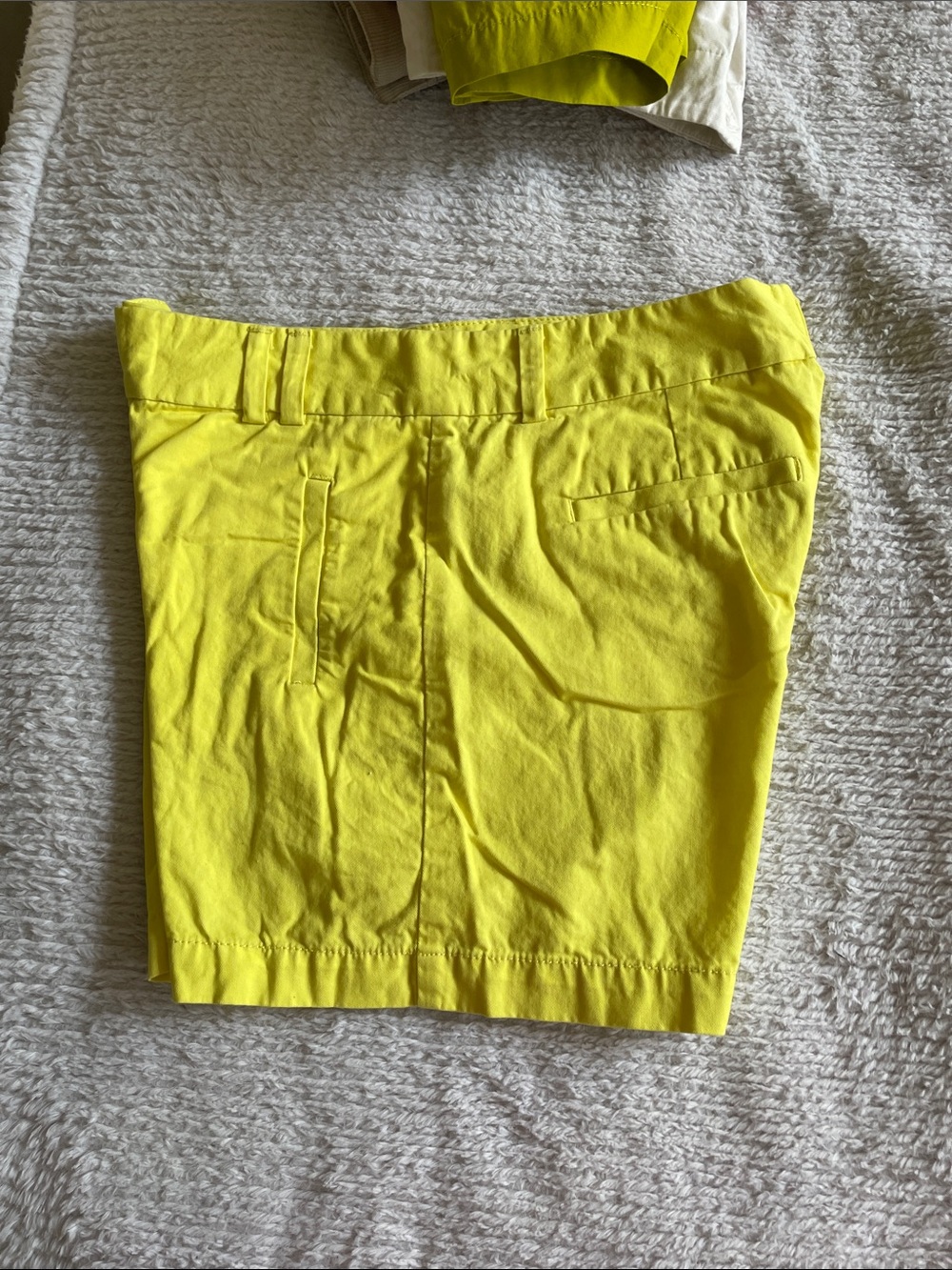 Loft Women's Bright Yellow Tailored Shorts